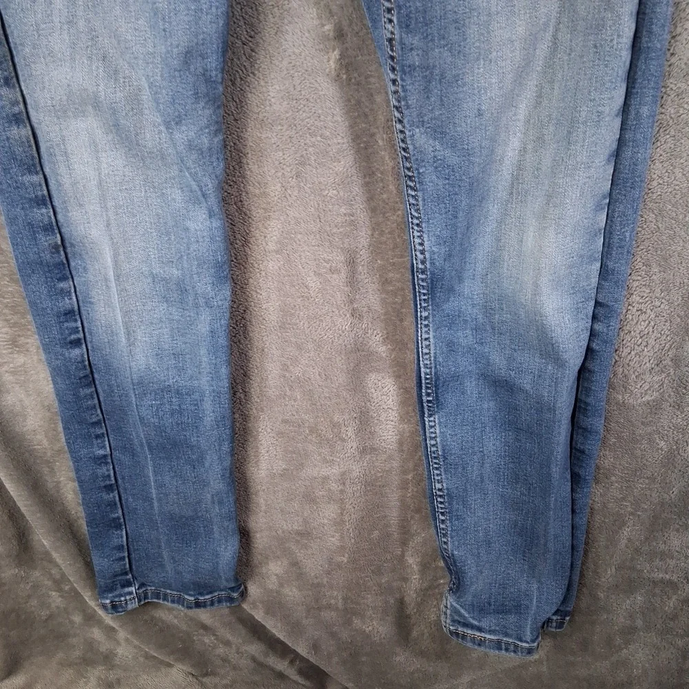 Levis 502 Taper Jeans Men Size 30x30 Blue Stretchable Fits 30x28 10